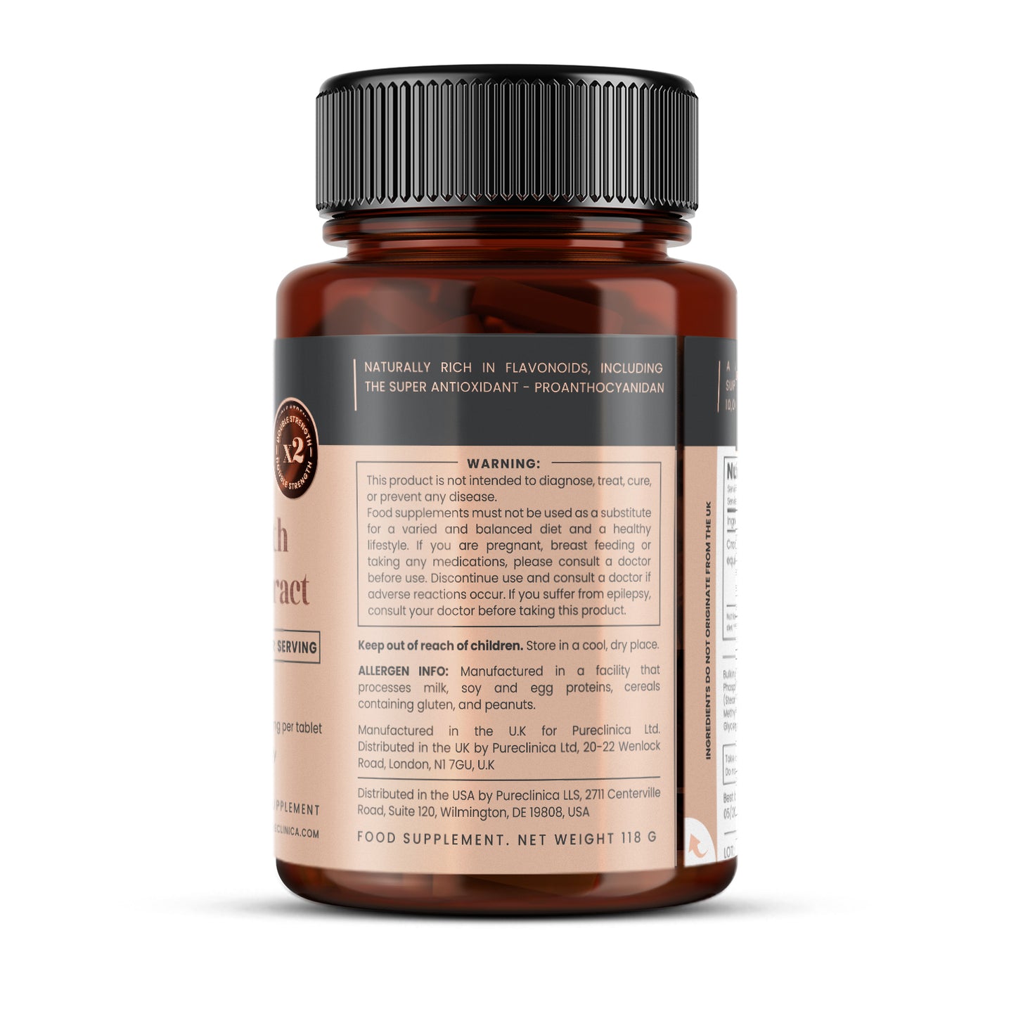 Double Strength Cranberry Extract 10,000mg x 180 Tablets