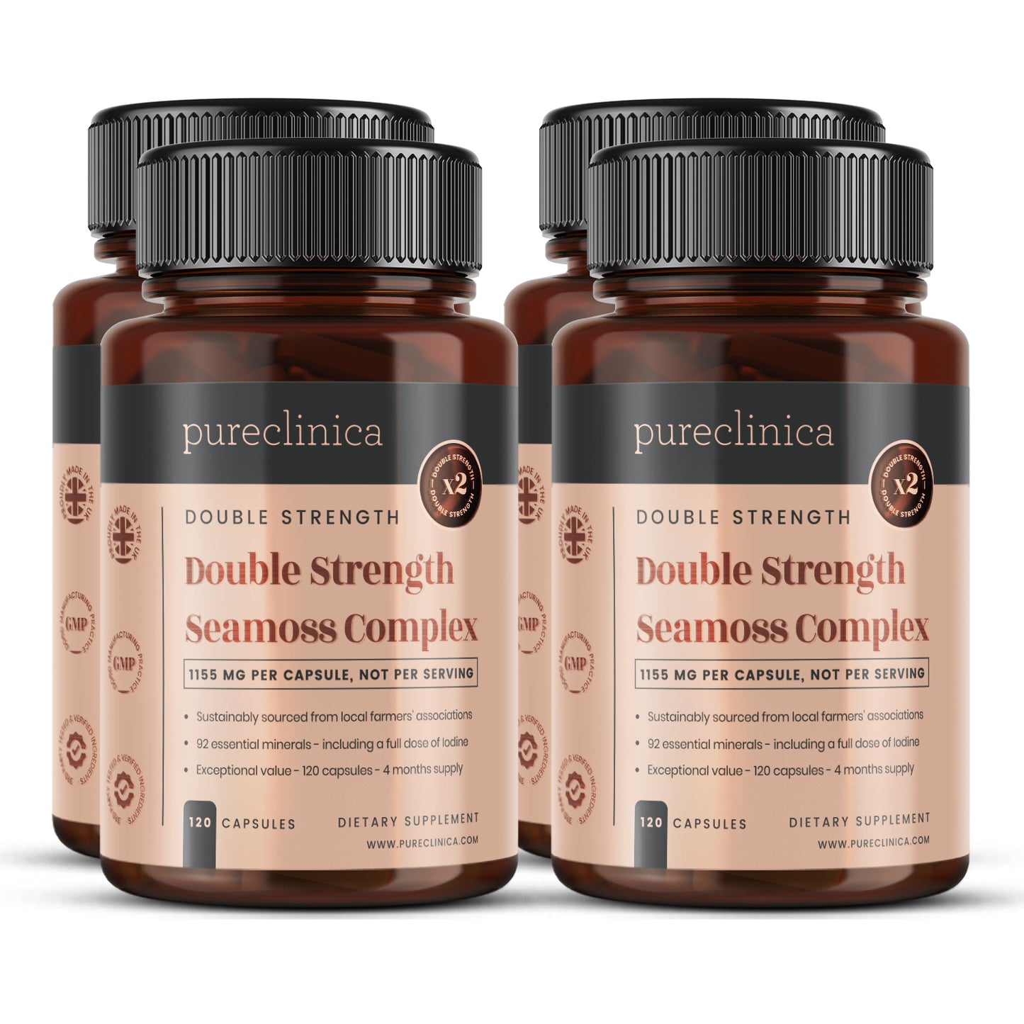 Double Strength Seamoss Complex - A Powerful Natural Supplement
