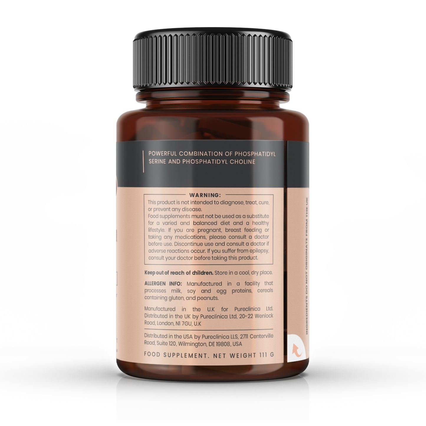 Triple Strength Phosphatidyl Serine and Phosphatidyl Choline x 60 Tablets