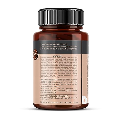 Double Strength Seamoss Complex 120 capsules