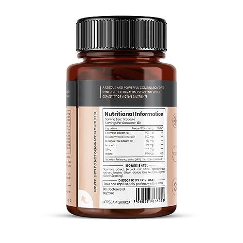 Double Strength Seamoss Complex 120 capsules
