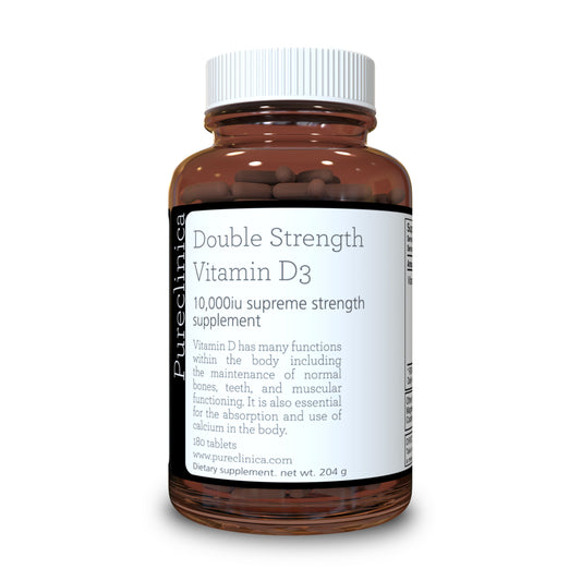 Vitamin D3 - 10000iu x 180 tablets - Double Strength