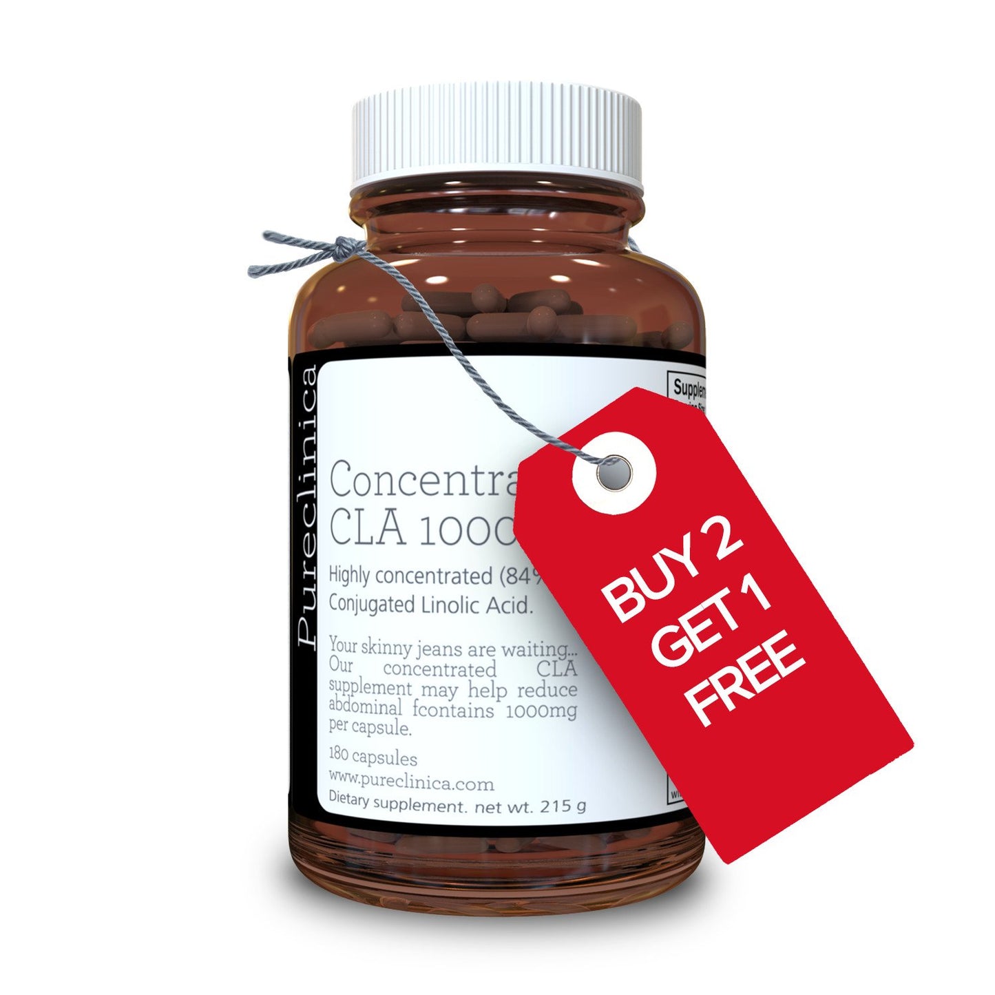 Conjugated Linoleic Acid - CLA Capsules - buy 2 get 1 free