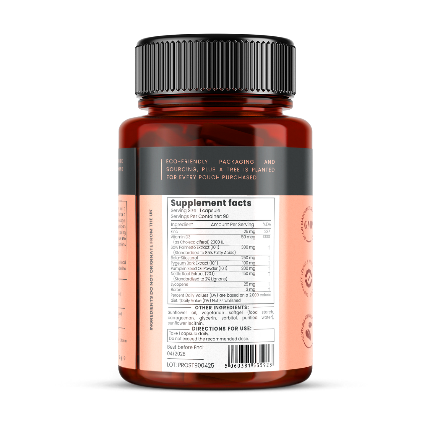 ProstaC  10,500mg Prostate Support  x 90 capsules