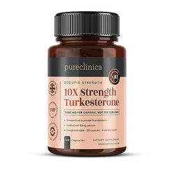 10x Strength Turkesterone Extract 5082 mg x 120 Capsules