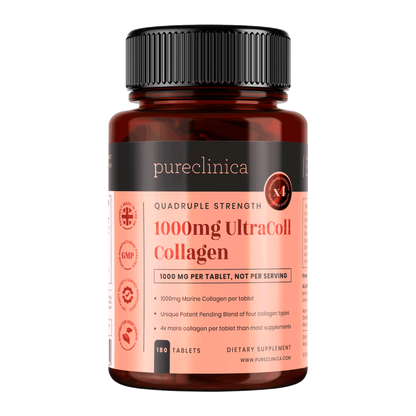 Collagen (1000mg x 180 tablets) - Ultracoll anti-ageing marine derived collagen