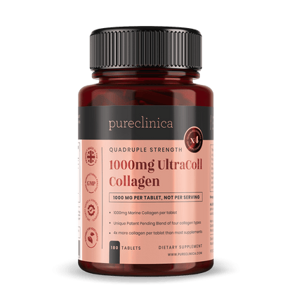 Collagen (1000mg x 180 tablets) - Ultracoll anti-ageing marine derived collagen