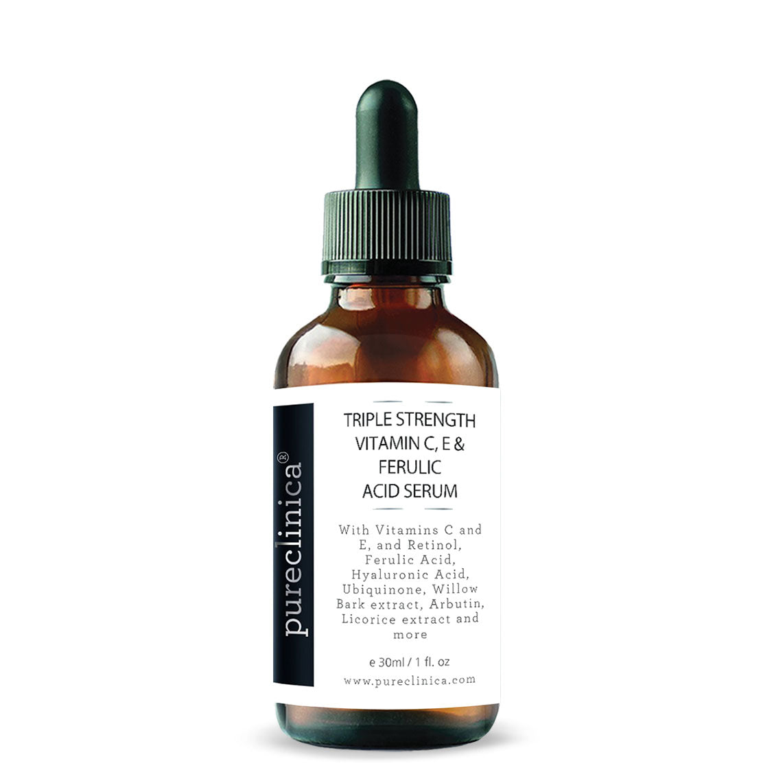 Triple Strength Vitamin C, E & Ferulic Acid Serum (w/Retinol & Hyaluronic Acid) 30ml / 1 fl oz