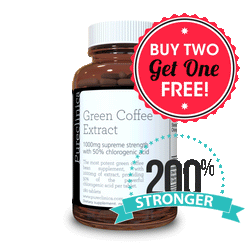 Double Strength Green Coffee Bean Extract - 1000mg (50% Chlorogenic Acid) x 180 tablets