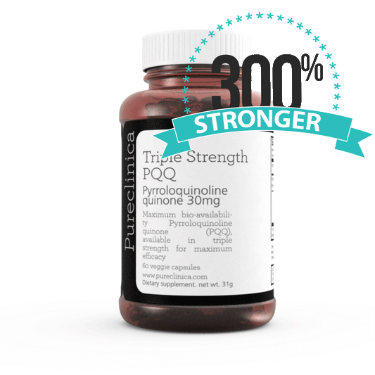 Triple Strength PQQ (Pyrroloquinoline Quinone)  30mg x 60 Veggie Capsules