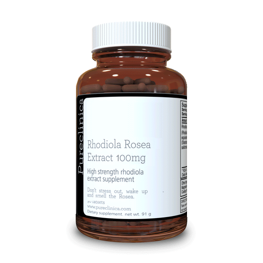 Regular Strength Rhodiola Rosea Extract - 100mg x 90 tablets